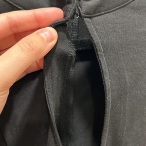 Black camouflage simple sexy long dress 523662